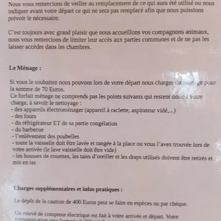 Du Poirier Hébergement de vacances *